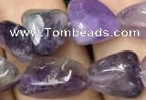 CNG8032 15.5 inches 8*10mm nuggets amethyst gemstone beads