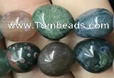 CNG8040 15.5 inches 8*10mm nuggets Indian agate beads wholesale