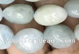 CNG8041 15.5 inches 8*10mm nuggets aquamarine beads wholesale