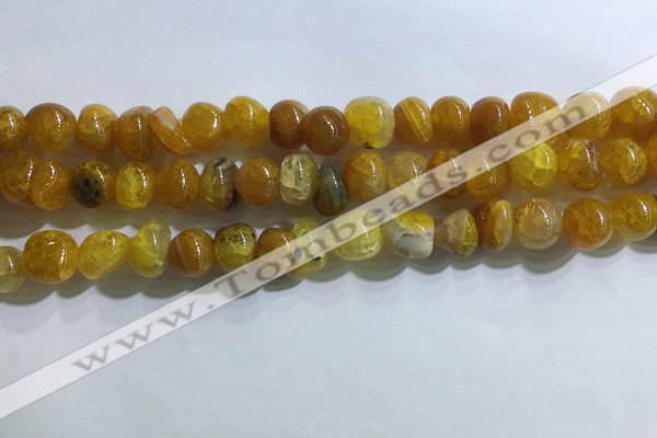 CNG8108 15.5 inches 6*8mm - 10*12mm agate gemstone chips beads