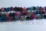 CNG8110 15.5 inches 6*8mm - 10*12mm agate gemstone chips beads