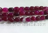 CNG8153 15.5 inches 10*14mm nuggets agate beads wholesale