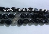 CNG8161 15.5 inches 10*14mm nuggets agate beads wholesale