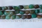 CNG8192 15.5 inches 10*14mm nuggets striped agate beads wholesale