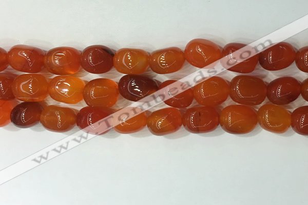 CNG8208 15.5 inches 12*16mm nuggets agate beads wholesale