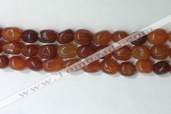 CNG8209 15.5 inches 12*16mm nuggets agate beads wholesale