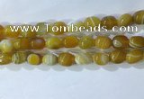 CNG8225 15.5 inches 12*16mm nuggets striped agate beads wholesale