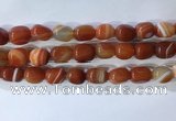 CNG8229 15.5 inches 12*16mm nuggets striped agate beads wholesale