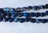 CNG8231 15.5 inches 12*16mm nuggets striped agate beads wholesale