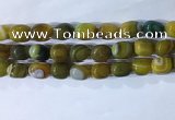 CNG8236 15.5 inches 12*16mm nuggets striped agate beads wholesale