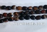 CNG8239 15.5 inches 12*16mm nuggets striped agate beads wholesale