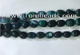 CNG8274 15.5 inches 13*18mm nuggets striped agate beads wholesale