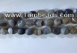 CNG8277 15.5 inches 13*18mm nuggets striped agate beads wholesale