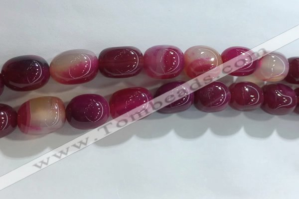 CNG8292 15.5 inches 15*20mm nuggets agate beads wholesale