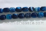 CNG8316 15.5 inches 15*20mm nuggets striped agate beads wholesale