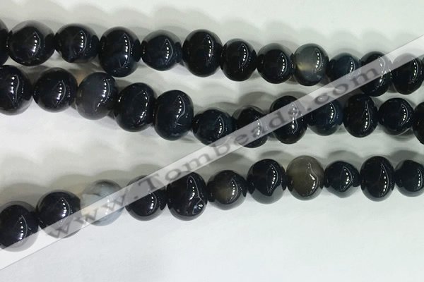 CNG8339 15.5 inches 10*12mm nuggets agate beads wholesale