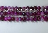 CNG8345 15.5 inches 10*12mm nuggets striped agate beads wholesale