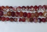 CNG8346 15.5 inches 10*12mm nuggets striped agate beads wholesale