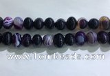 CNG8381 15.5 inches 12*16mm nuggets striped agate beads wholesale