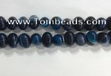 CNG8384 15.5 inches 12*16mm nuggets striped agate beads wholesale