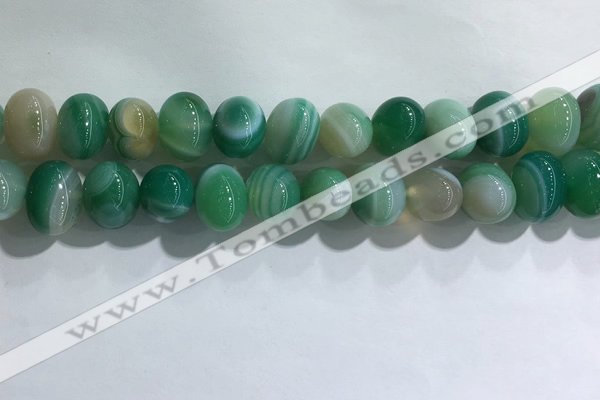 CNG8385 15.5 inches 12*16mm nuggets striped agate beads wholesale