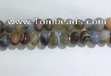 CNG8387 15.5 inches 12*16mm nuggets striped agate beads wholesale