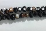 CNG8389 15.5 inches 12*16mm nuggets striped agate beads wholesale