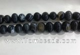 CNG8390 15.5 inches 12*16mm nuggets striped agate beads wholesale