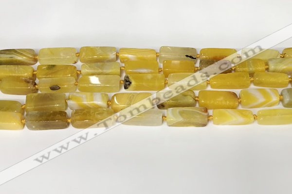 CNG8396 15.5 inches 8*18mm - 10*25mm freeform agate beads