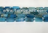 CNG8397 15.5 inches 8*18mm - 10*25mm freeform agate beads