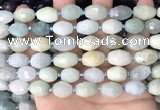 CNG8513 15.5 inches 10*12mm - 11*16mm faceted nuggets aquamarine beads