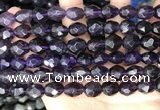 CNG8518 15.5 inches 8*10mm - 10*14mm faceted nuggets amethyst beads