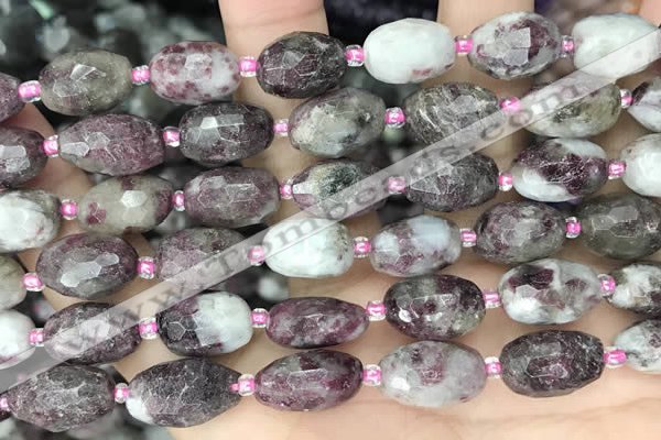 CNG8536 15.5 inches 9*14mm - 10*18mm faceted nuggets tourmaline beads