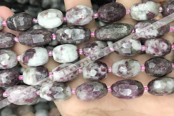 CNG8537 15.5 inches 11*15mm - 12*21mm faceted nuggets tourmaline beads