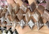 CNG8637 13*20mm - 15*25mm faceted freeform moonstone beads