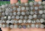 CNG8716 15.5 inches 8mm faceted nuggets labradorite gemstone beads