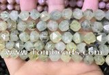 CNG8729 15.5 inches 8mm faceted nuggets prehnite gemstone beads