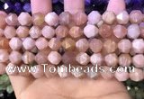 CNG8742 15.5 inches 8mm faceted nuggets moonstone gemstone beads