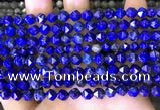 CNG8762 15.5 inches 6mm faceted nuggets lapis lazuli beads