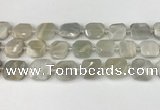 CNG8808 15.5 inches 16mm - 20mm faceted freeform moonstone beads