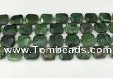 CNG8823 15.5 inches 16mm - 20mm faceted freeform african jade beads