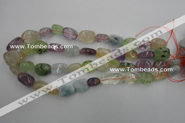 CNG886 15.5 inches 10*14mm – 15*20mm nuggets mixed quartz beads