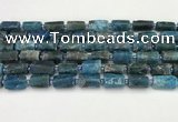 CNG8864 15.5 inches 8*12mm - 10*16mm nuggets matte apatite beads