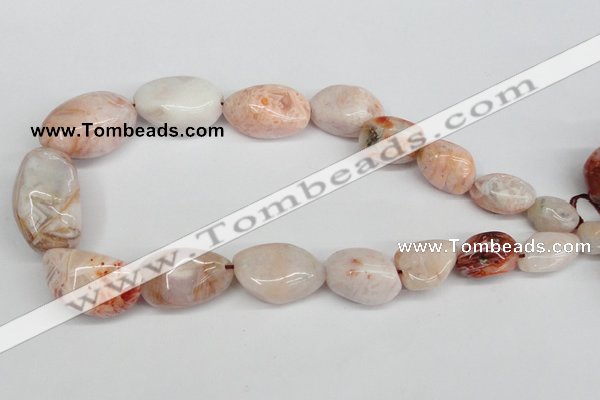 CNG89 15.5 inches 10*15mm - 20*35mm nuggets agate gemstone beads