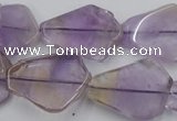 CNG890 15.5 inches 15*20mm – 20*30mm freeform ametrine beads