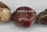 CNG90 15.5 inches 10*18mm - 20*35mm nuggets jasper gemstone beads