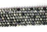 CNG9067 15.5 inches 6mm faceted nuggets eagle eye jasper gemstone beads