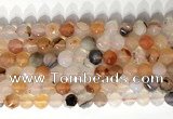 CNG9078 15.5 inches 8mm faceted nuggets agate gemstone beads