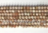 CNG9080 15.5 inches 6mm faceted nuggets moonstone gemstone beads