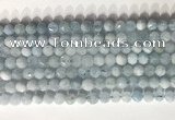 CNG9084 15.5 inches 6mm faceted nuggets aquamarine gemstone beads